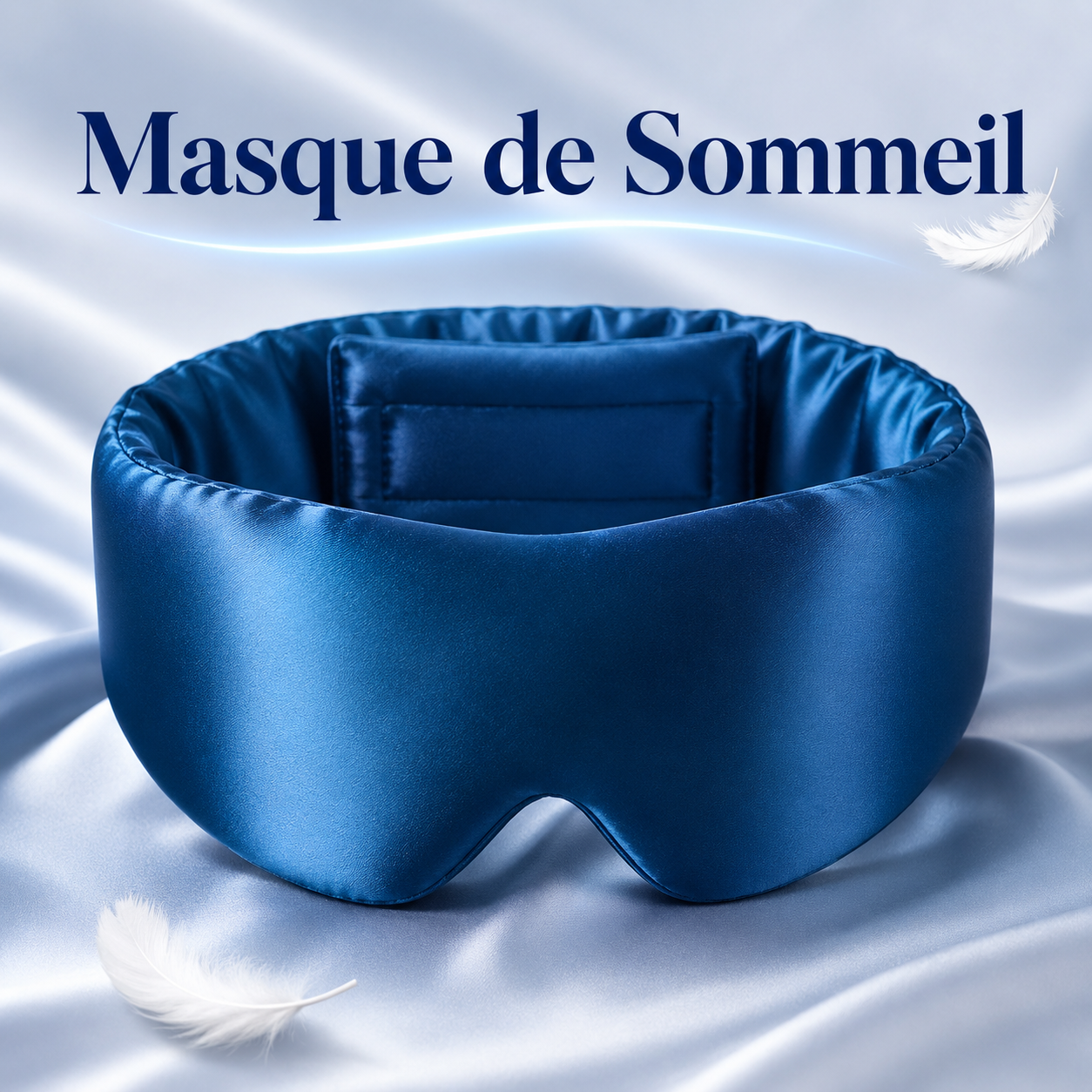 Masque de sommeil en soie