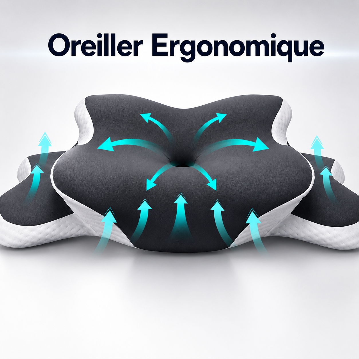 Oreiller cervical ergonomique